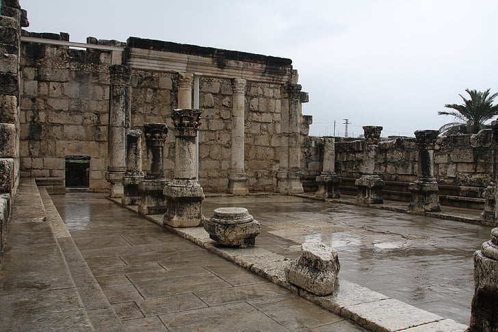 Kresťanské, Biblia, synagógy v Kafarnaume