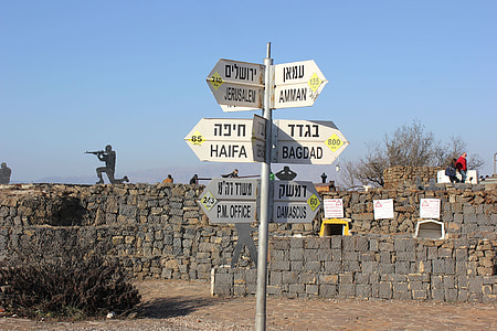 Golan, grænsen, konflikt