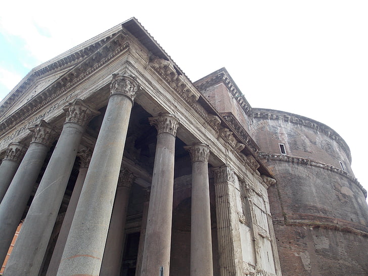 Pantheon, Italië, Rome, het platform, Romeinse, monument