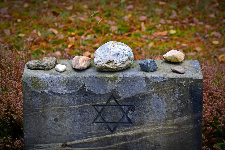 tombstone, faith, customs, memorial, belsen mountains, holocaust, history