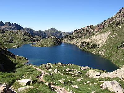 краєвид, правопорушення озеро, lafosca vall, озеро