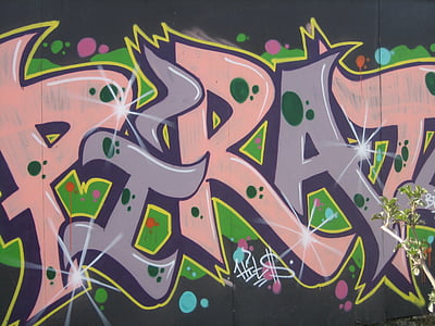 graffitti, ielu māksla