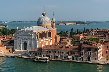 Venise, croisière, méditerranéenne, architecture, Italie, voyage, eau