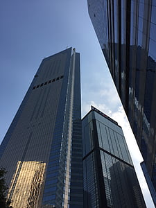 홍콩, 고층 빌딩, 아키텍처, 도시 풍경, 유리, 도시, 타워