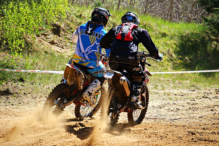 Motocross, enduro, kríž, Motocyklové preteky, Motocykel šport, motocykel, Motorsport
