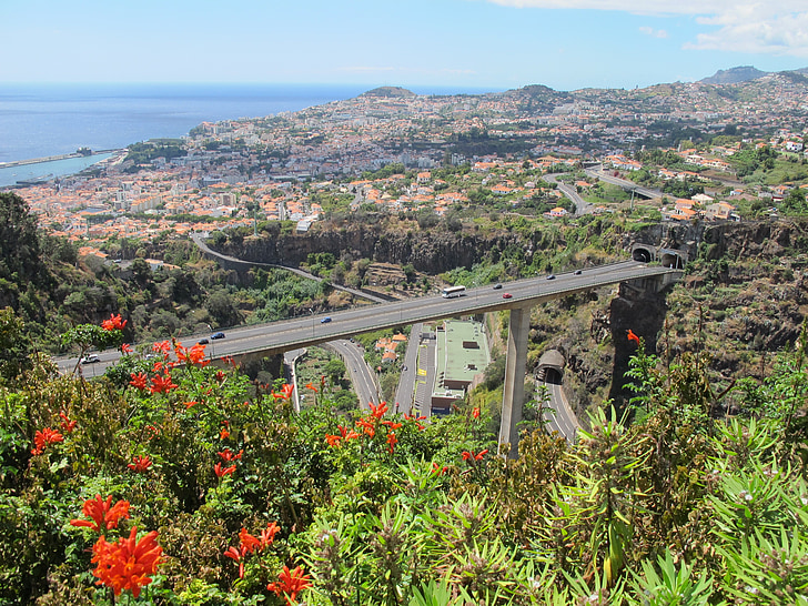 Madeira, Portugal, reise, byen