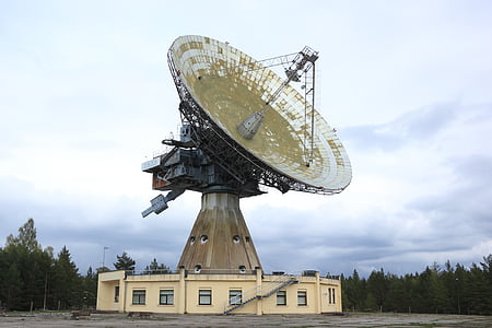 latvia, irbene, radio, telescope, dish, 32m, antenna