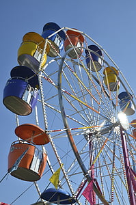 roda, adil, warna, Taman Hiburan, London, Ontario, Kanada