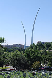 õhujõudude, riiklike, Monument, sõjalise, sümbol, Ameerika, Ameerika Ühendriigid