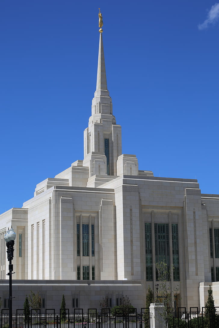 salt lake city, Église, Utah, point de repère, religieux, Mormon, religion