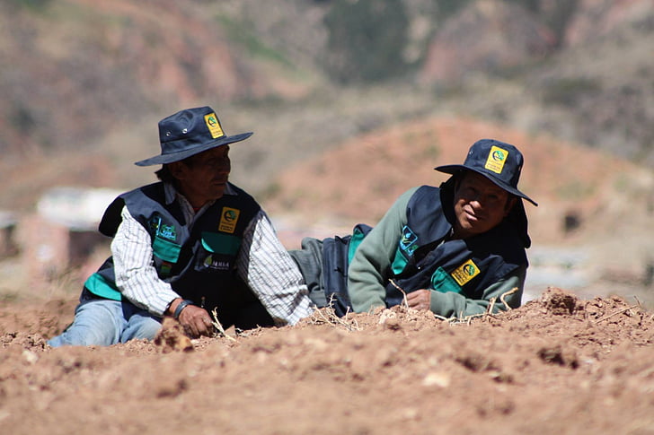 homes, repòs, l'Ayma, Pau, Bolívia