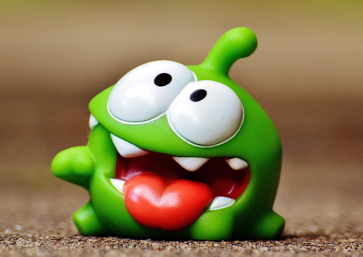 cut the rope, figure, funny, cute, mobile game, app, green color