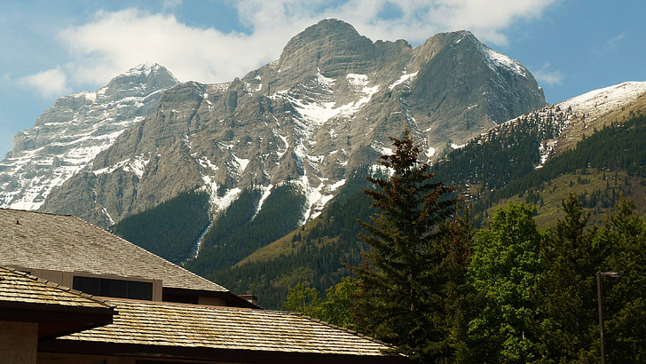 montagnes Rocheuses, Canada, Banff, paysage, rocheux, Scenic, été