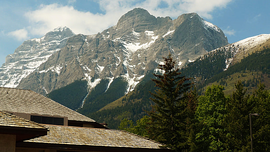 Klippiga bergen, Kanada, Banff, landskap, Rocky, natursköna, sommar