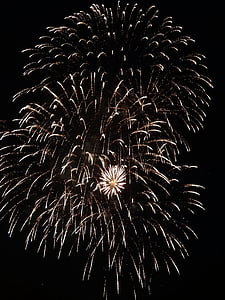 feux d’artifice, nouvel an, fin de l’année, voeux de nouvel an, pyrotechnie, nuit, États financiers annuels