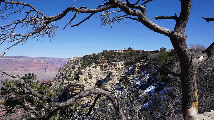 Büyük Kanyon, turistik, Turizm, Arizona, Milli Parkı, kaya, doğa