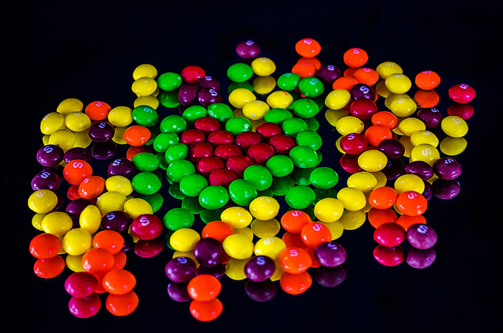 Skittles, sucettes, bonbons, confiserie, Candy, Lolly, alimentaire