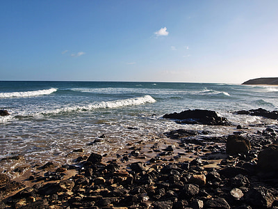 Mar, Costa, platja, ona, l'aigua, natura, Banc