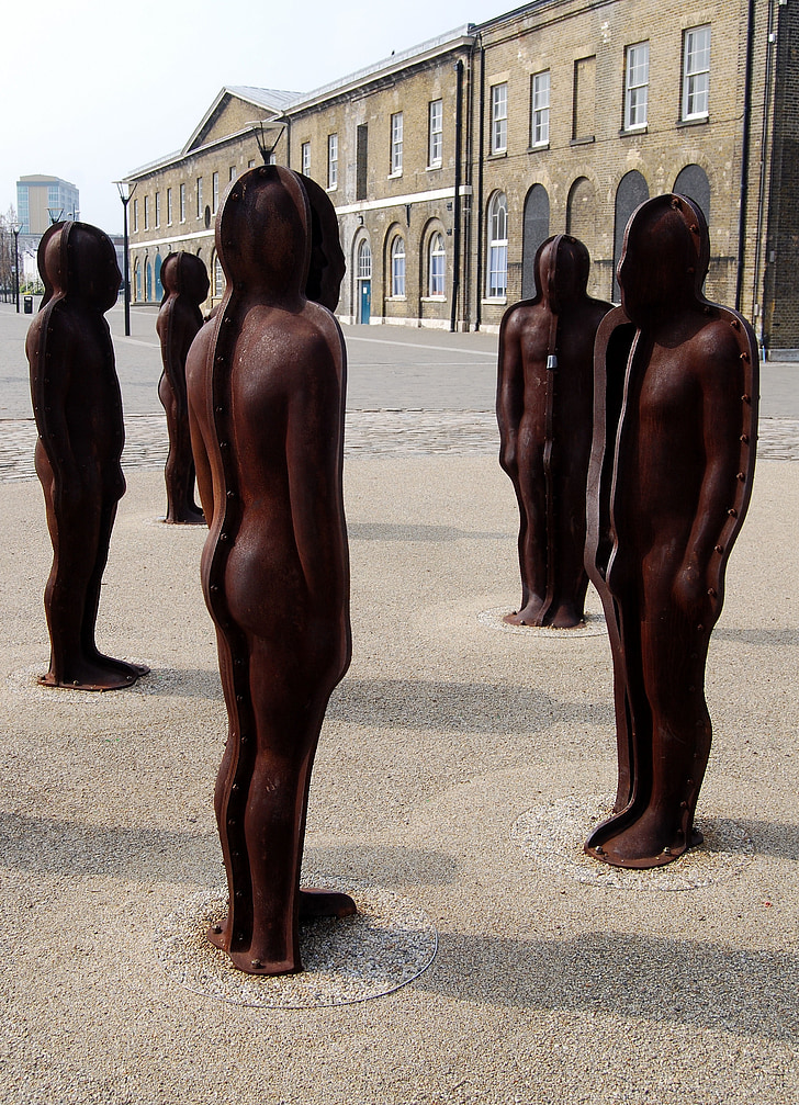 escultura, ferro, Monument, Turisme, Peter burke, Woolwich arsenal