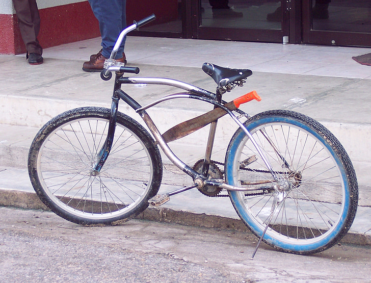 mačeta, bicyklov, Vintage, Bike, Belize, Cyklistika, retro