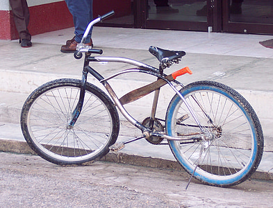 Machete, biciclette, vintage, bici, Belize, escursioni in bicicletta, retrò