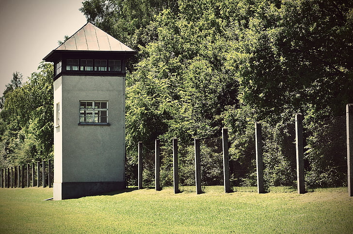 konzentrationslager, Dachau, Menara, Sejarah, Memorial, KZ, kejam