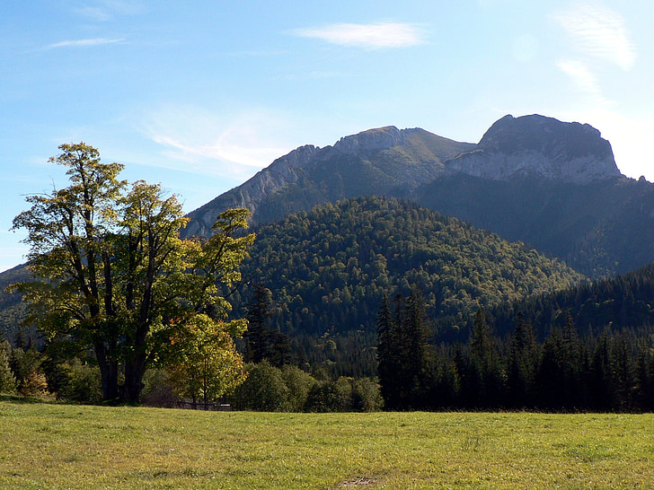 Eslováquia, Vysoké tatry, montanhas, natureza, Tatry, Outono, Muran