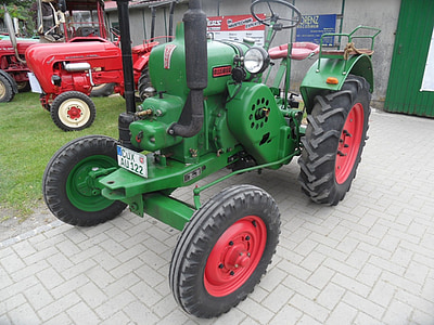 tractor, oldtimer, allgaier, tug