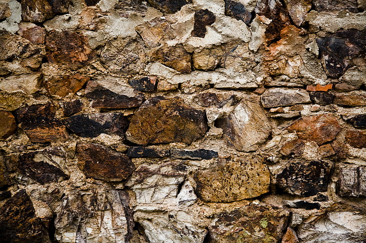 texture, wall, stone, brown, old, kennedy