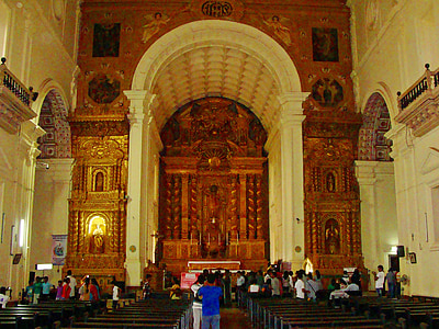 Goa, Biserica, Catedrala, City, centrul istoric, India
