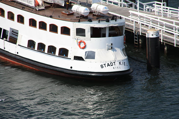 Kiel, přístav, Pier, Meklenbursko, Harbour cruise