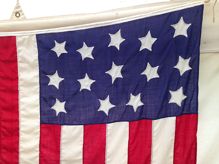 amerikai zászló, az 1812-es háború, zászló, örökség, csillag, csíkok, történelem