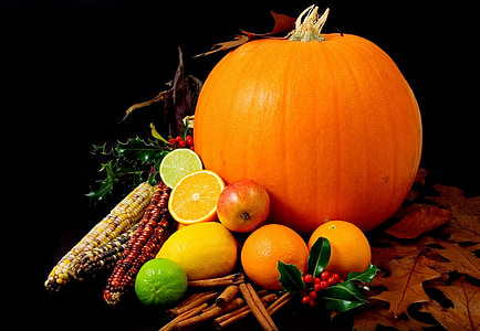 다채로운, 과일, 감귤 류, 레몬, 비타민, 건강 한, 오렌지