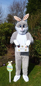 lapin de Pâques, chasse aux oeufs de Pâques, lapin, Déguisements, Pâques, tradition, costume