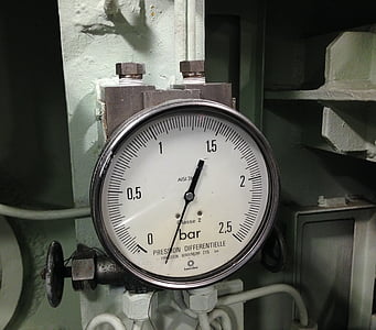 pressure gauge, pressure, dial