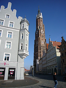 Dom, Landshut, oude stad