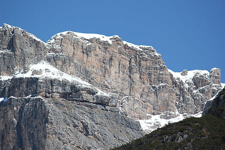 fjell, Dolomittene, Italia, Syd-Tirol, fotturer, klatre