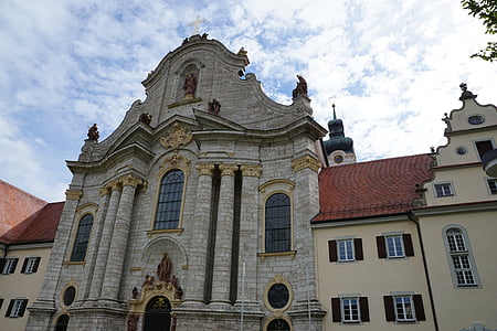 Zwiefalten, Iglesia, Münster, religión, Dios, barroca, arquitectura