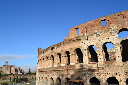 Colosseo, Italia, Roma, archi