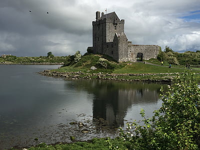 hrad, Irsko, ruiny