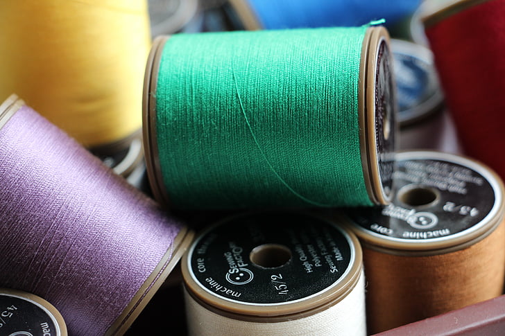 thread, creativity, sewing, handmade, needlework, hobby, spool