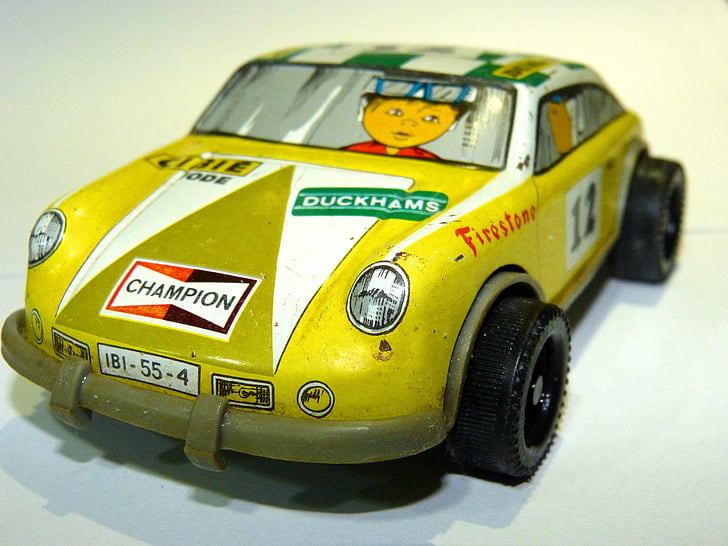 Tina auto, TIN toy, antiiksed mänguasja, Vintage