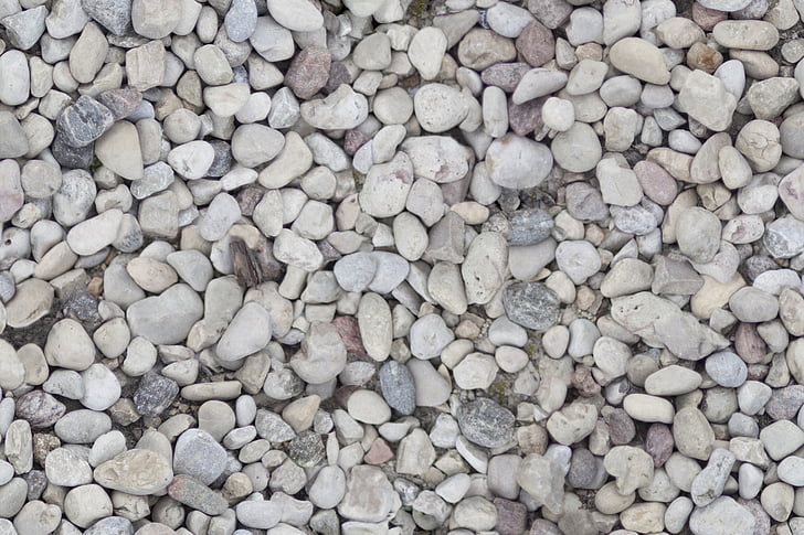 小石, 地面, テクスチャ, パターン