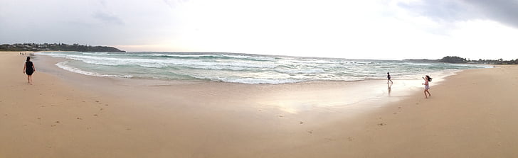 Plaża, piasek, sur, Ocean, Latem