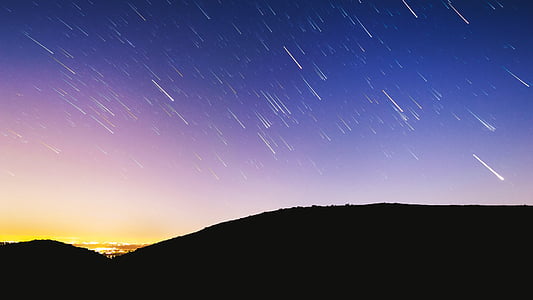 long-exposure, night, sky, space, stars, time lapse, astronomy