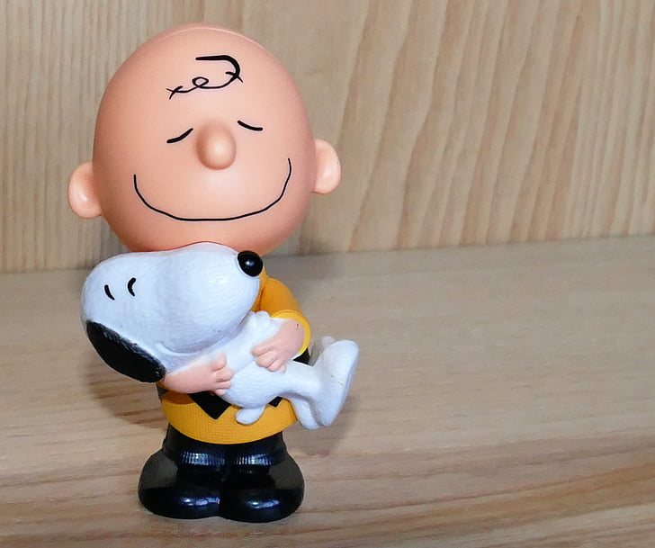 Charlie brown, Snoopy, juguetes, figuras, niños, diversión, personajes