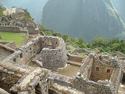 Maču Pikču, griuvėsiai, kalnai, Peru, Inca, citadelė, Pietų Amerika