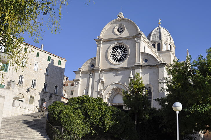 Croazia, Sibenik (Sebenico), Chiesa, Dom, architettura, costruzione