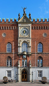 City hall, Odense, Taani, City, linnad, Urban, hoone
