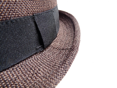 chapeau, Retour au début, bord, texture, tissu, classy, classe